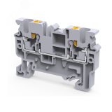 Клемма проходная 4 кв.мм push-in OptiClip CP-4-I-32A-(0,2-4)-серый 331840 КЭАЗ