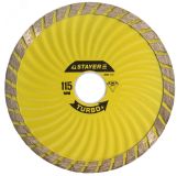 Круги отрезные алмазные TURBO-Plus 105 мм 22.2 мм 3663-105 STAYER