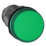 Лампа сигнальная зеленая LED 220В DC XA2EVMD3LC Schneider Electric