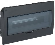 Корпус модульный пл. встр. ЩРВ-П-18 черный IP41 MKP12-V-18-41-K02 IEK