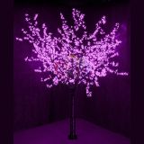 Дерево светодиодное Сакура, высота 2,4 м, крона 2,0 м, фиолетовые диоды, IP 65, понижающий трансформатор в комплекте 531-126 Neon-Night
