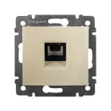 VALENA Розетка телефонная RJ11х1 в рамку слоновая кость 774338 Legrand
