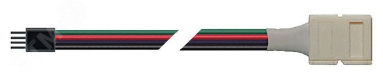Коннектор PLSC-10x4/15/4pin (5050 RGB) (5 шт) 1017161 JazzWay