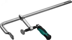 Цельнокованая струбцина F Forge FF-160/80 120х500 мм 32014-120-500 KRAFTOOL
