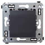 Avanti Вывод кабеля из стены Черный матовый 4412983 DKC