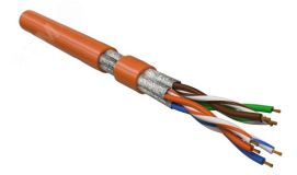Кабель витая пара экранированная U/FTPкатегория 6 4 пары (26 AWG)многожильный 445085 Hyperline