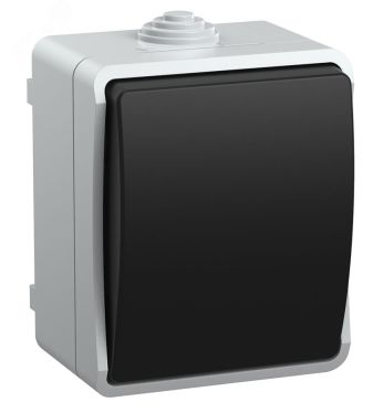 ФОРС Выключатель одноклавишный наружный IP54 EVS10-K03-10-54-DC IEK