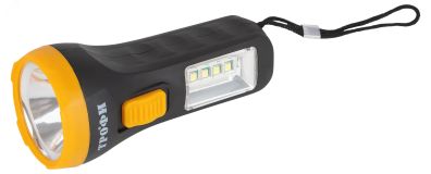 Светодиодный фонарь Трофи UB-101 универсальный на батарейках 1Вт 1 SMD+4 LED 1хAA Элементы питания в комплект не входят Б0054034 ЭРА