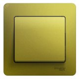 GLOSSA выключатель 1-клавишный в сборе сх.1 фисташковый GSL001012 Systeme Electric