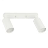 Светильник DLC-S620 GU10x2 WHITE декоративный накладной серия Sotto Без ламп цоколь GU10x2шт Металл Белый TM Fametto UL-00009795 Uniel