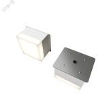 Светодиодный светильник RVE-LBX-LUMO20-PLAZA10015-2-GR (Квадрат Грильято 2шт 85х85х60мм 16Вт встраиваемый 4000K Белый) RVE00003258 RVElektro