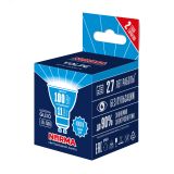 Лампа светодиодная LED-JCDR-11W/4000K/GU10/NR Форма JCDR, матовая. Серия Norma. Белый свет (4000K). Картон. ТМ Volpe UL-00011005 Uniel