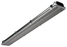 Светильник люминесцентный INOX 2x36 HF накладной IP65 ЭПРА нержавеющая сталь 0.8 мм 1077000090 Световые Технологии