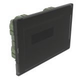 Щит распределительный встраиваемый ЩРв Practibox3 1х12м земля+нейтраль прозрачная дверь 401752 Legrand