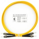 Шнур оптический duplex 2м ST-ST 9/125 sm LSZH 7553c Cabeus