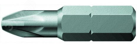 Бита 855/2 Z PZ вязкая твердость хвостовик 5/16 C 8 PZ 1 x 32 мм WE-058005 Wera