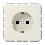 Штепсельная розетка SCHUKO с защитой от детей 16A 250V~, слоновая кость CD1520BFKI JUNG