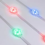 Модуль управляемый SOLEX-DMX-3535-6-24V RGB 120deg (D40x16mm, 1.5W, IP67) (, -) 028882 Arlight