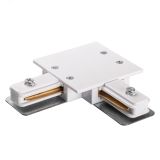 PTR/R CL-WH Коннектор белый L-обр. для встраиваемого шинопровода  Jazzway 5031876 JazzWay