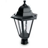 Светильник НТУ-100w на трубу Е27 IP44 черный 11068 FERON