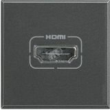 Axolute Разъем HDMI антрацит HS4284 BTicino