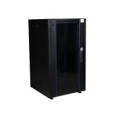 Шкаф нап. 19', 20U 600х600, перед. дв. стек, задн. стен., мет, чер. DATAREX DR-700001 Datarex