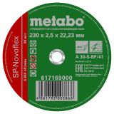 Диск отрезной SP-Novoflex 230x2.5x22.23 мм Stahl+Inox 617169000 Metabo
