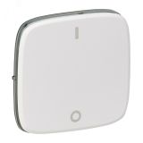 Valena ALLURE Лицевая панель для выключателя двухполюсного Белая 755125 Legrand
