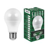 Лампа светодиодная LED 10вт Е27 теплый 55004 SAFFIT