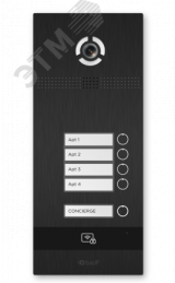 Панель вызывная IP домофон многокнопочная BI-04FB GOLD BAS-IP