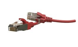 Патч-корд PC-LPT-SFTP-RJ45-RJ45-C6A-5M-LSZH-RD S/FTP категория 6a5 м красный 445840 Hyperline