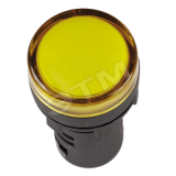 Лампа AD16DS(LED)матрица d16мм желтый 36В AC/DC BLS10-ADDS-036-K05-16 IEK