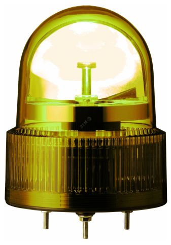 Лампа маячок вращающаяся оранжевый 24В AC/DC 120 мм XVR12B05 Schneider Electric