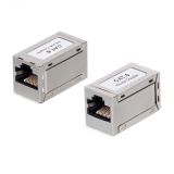 Адаптер проходной RJ45-RJ45 (8p8c), категория 6, экранированный 9678c Cabeus
