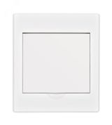 Корпус пластиковый навесной белая дверь 1 ряд 4 мод. IP41 ЩРН-П 31084DEK Dekraft