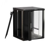 Шкаф настенный 19-дюймовый (19''). 12U. 650x600х800мм. стекл 480824 Hyperline