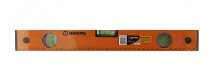 Уровень алюминиевый 400мм фрезерованный 3 глазка 73/11/4/1 Вихрь