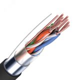 Кабель LAN CADENA MID FTP4-CAT5e OUT 305 м, черный 52598 Cadena