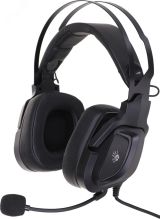 Гарнитура мониторная Bloody G570, кабель 2м, USB, черный/серый 1431312 A4Tech