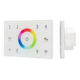 Панель Sens SMART-P85-RGBW White (230V, 4 зоны, 2.4G) (ARL, IP20 Пластик, 5 лет) 028404 Arlight