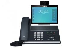 Телефон IP с 2  МП HD-камерой, с поддержкой 16 SIP-аккаунтов, сенсорный экран 8' с разрешением 1280х800, без блока питания VP59 Yealink