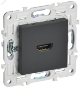 SKANDY Розетка HDMI SK-H01G графит IEK SK-H10-K53 IEK