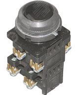 КЕ-182 У2 исп.9, черный, 3р, цилиндр, IP54, 10А, 660В, выключатель кнопочный  (ЭТ) ET561478 Электротехник