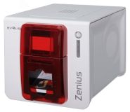 Принтер Zenius Expert, USB и Ethernet (цвет панели красный), принтер для цветной, односторонней печати ZN1H0000RS Evolis