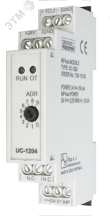 Коммуникационный модуль UC-1204 UC-1204: Open Therm, коммуникационный модуль для подключения котлов TXN 112 04 TECO