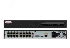 Видеорегистратор IP до 32-каналов, 192 Мб/с, 12Мп, 2хSATA HDD 3.5 M0000019483 Beward
