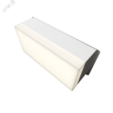 Светодиодный светильник RVE-LBX-LUMO20-PLAZA10020010-1-GR (Прямоугольник Грильято 1шт 90х190х60мм 12Вт встраиваемый 4000K Белый) RVE00003255 RVElektro