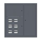 Щит этажный 6 кв. RAL7024 (1000х950х150) EKF PROxima mb29-v-6-ral7024 EKF