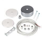 Подвес токопроводящий ARL-SL-ROUND-D70-360deg вертикальный (провод 2x0.5) 037772 Arlight