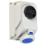 Розетка настенная 32А/230V/1P+N+E/IP67, с         выключателем и блокировкой 00-00002464 PCE